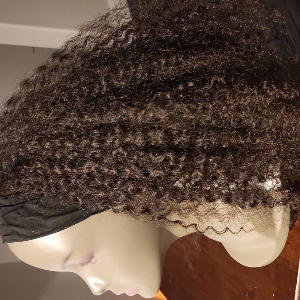 HERGIVENHAIR 3B/3C Curly Headband Wig 16 - Picture 8 of 9